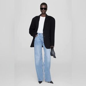Anine Bing Cashmere Blend Quinn Blazer